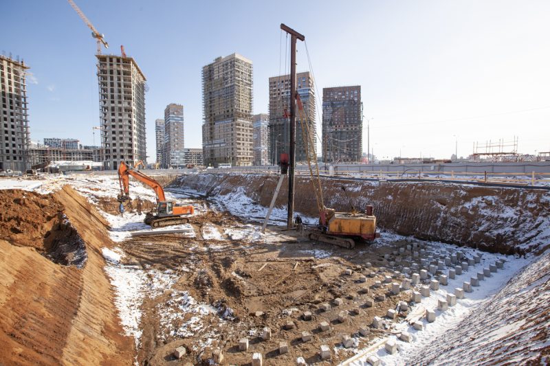 Ход строительства, Апрель 2020