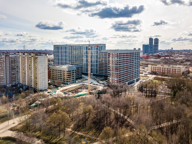 Ход строительства, Апрель 2020