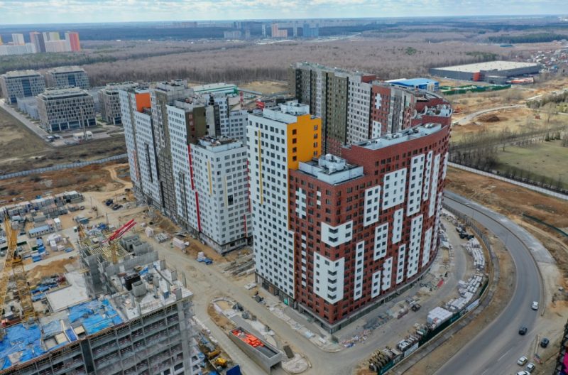 Ход строительства, Апрель 2020