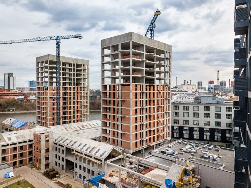Ход строительства, Апрель 2020