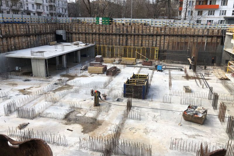 Ход строительства, Апрель 2020