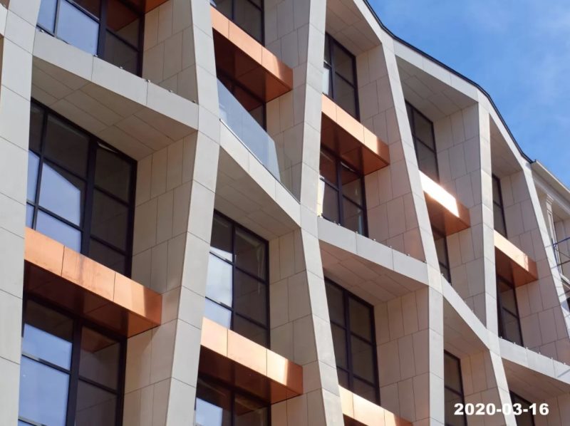 Ход строительства, Март 2020