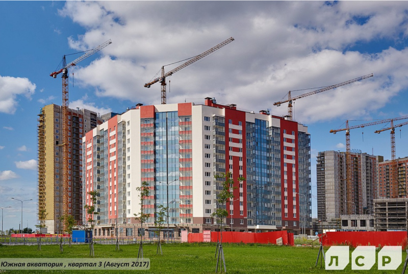 Ход строительства, Август 2017