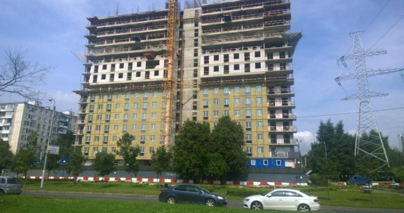 Ход строительства, Август 2017