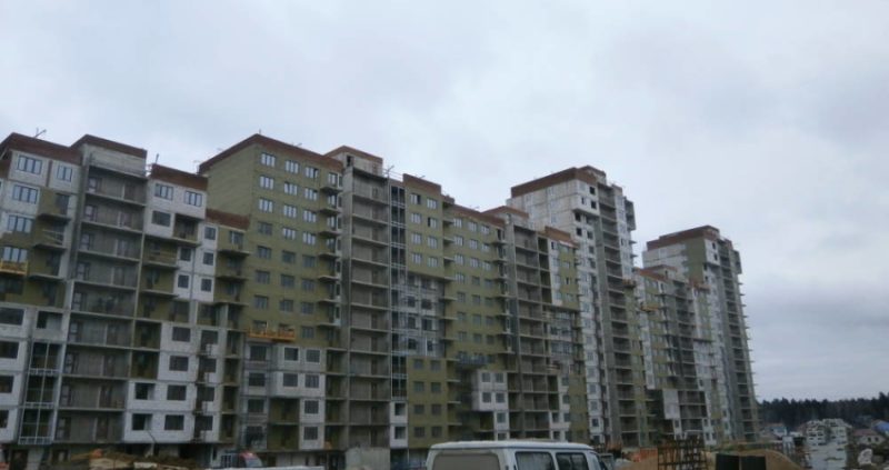 Ход строительства, Декабрь 2017