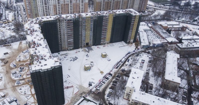 Ход строительства, Ноябрь 2017