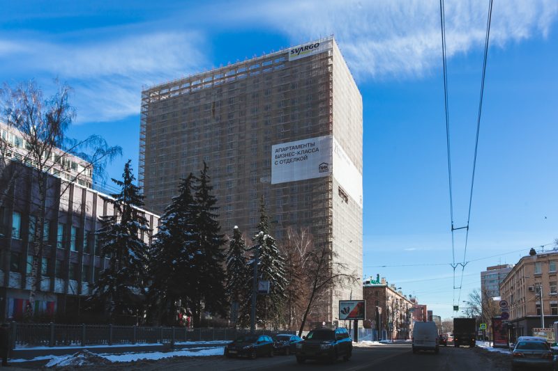 Ход строительства, Март 2018