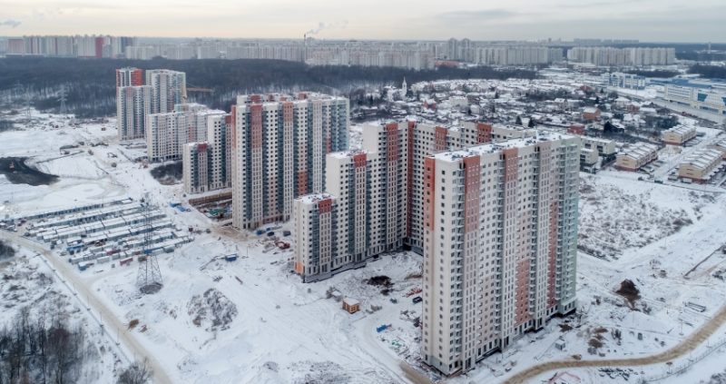 Ход строительства, Январь 2018