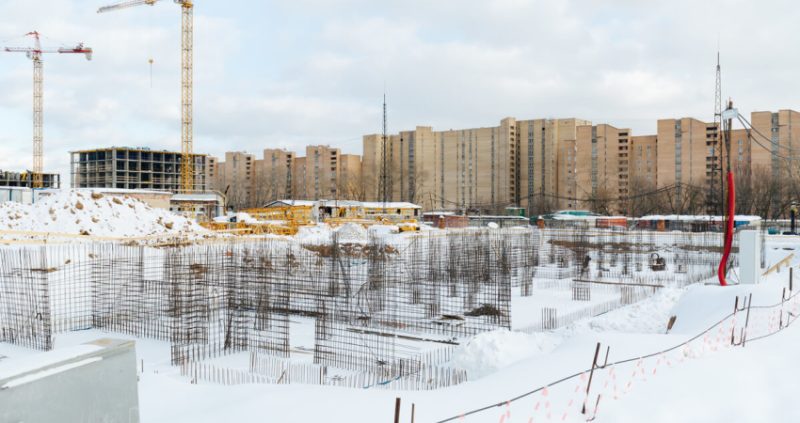 Ход строительства, Март 2018