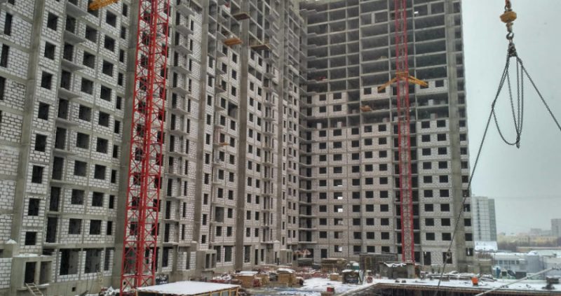 Ход строительства, Январь 2018