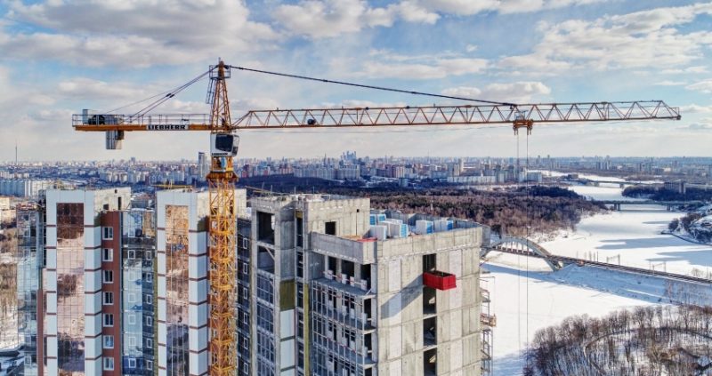 Ход строительства, Апрель 2018
