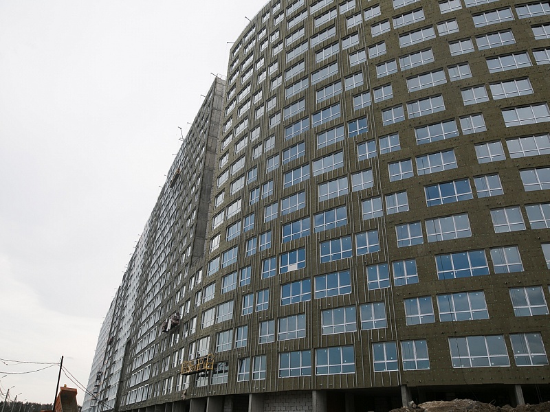 Ход строительства, Апрель 2018