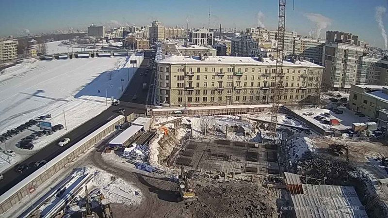 Ход строительства, Март 2018