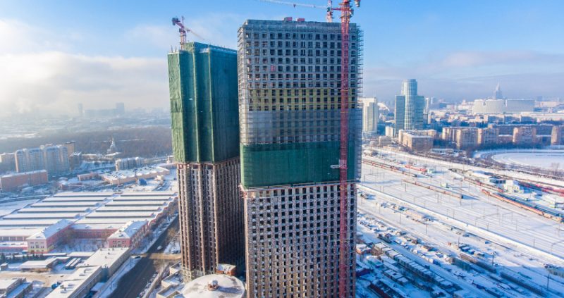 Ход строительства, Февраль 2018