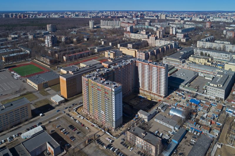 Ход строительства, Апрель 2018