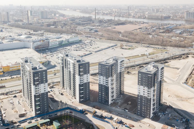 Ход строительства, Апрель 2018