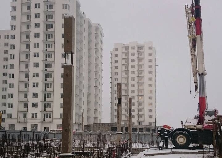 Ход строительства, Декабрь 2017