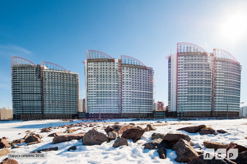 Ход строительства, Апрель 2018