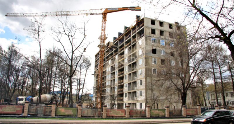 Ход строительства, Апрель 2018