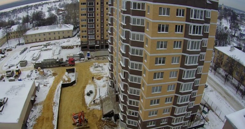 Ход строительства, Январь 2017