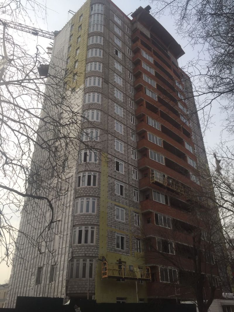 Ход строительства, Апрель 2018