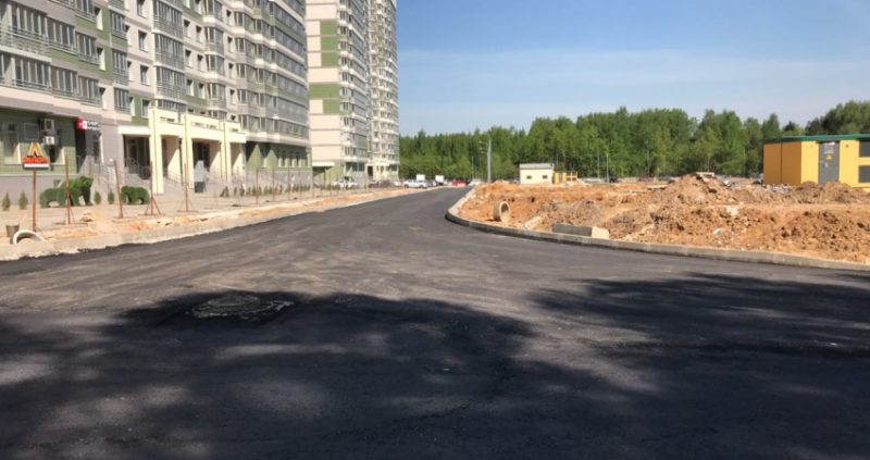 Ход строительства, Май 2018