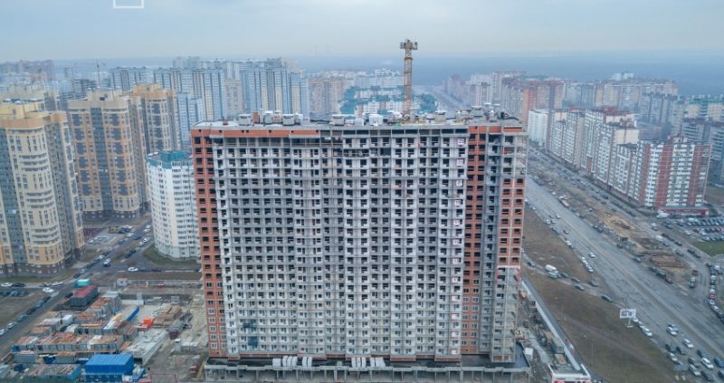 Ход строительства, Апрель 2018