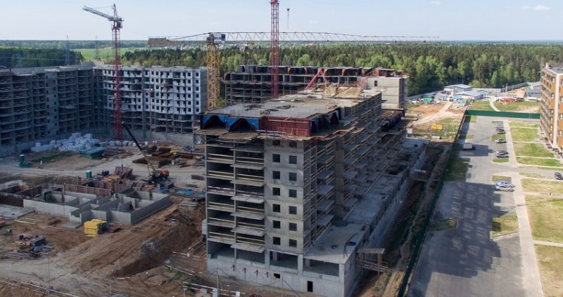Ход строительства, Май 2018