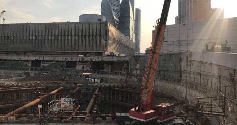 Ход строительства, Апрель 2018