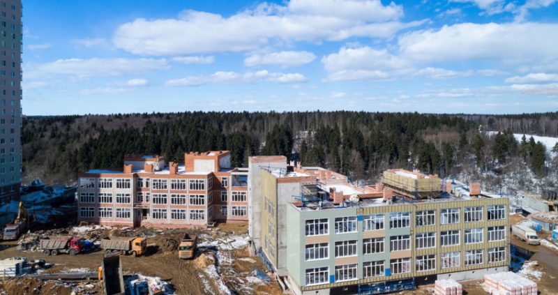 Ход строительства, Апрель 2018