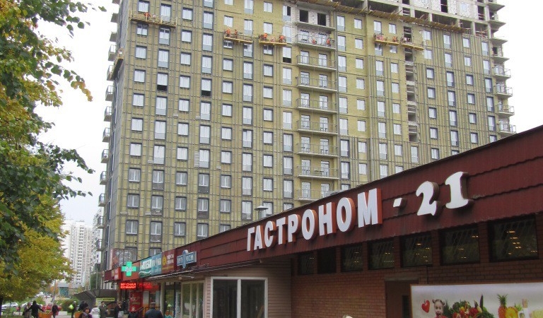 Ход строительства, Октябрь 2017