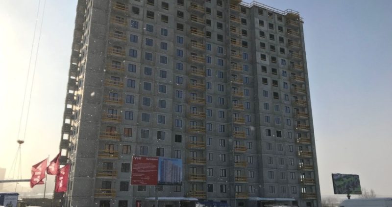 Ход строительства, Февраль 2018