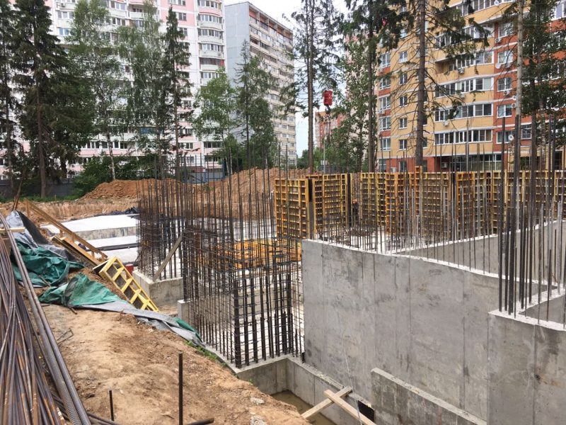 Ход строительства, Июнь 2018