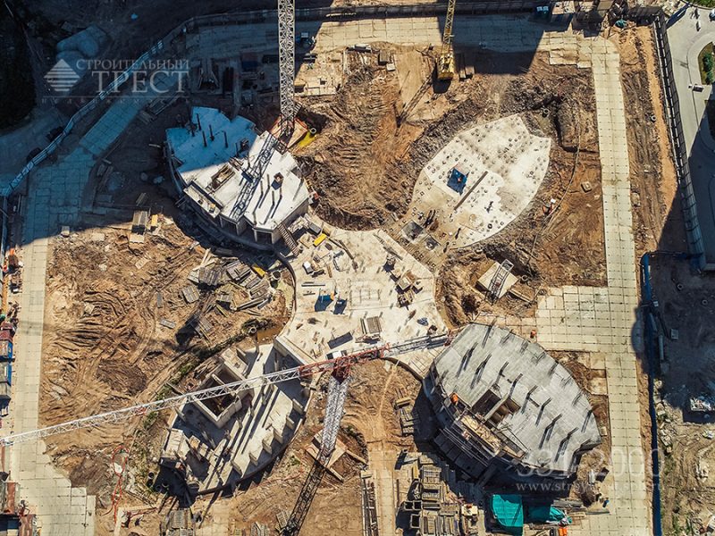 Ход строительства, Июнь 2018