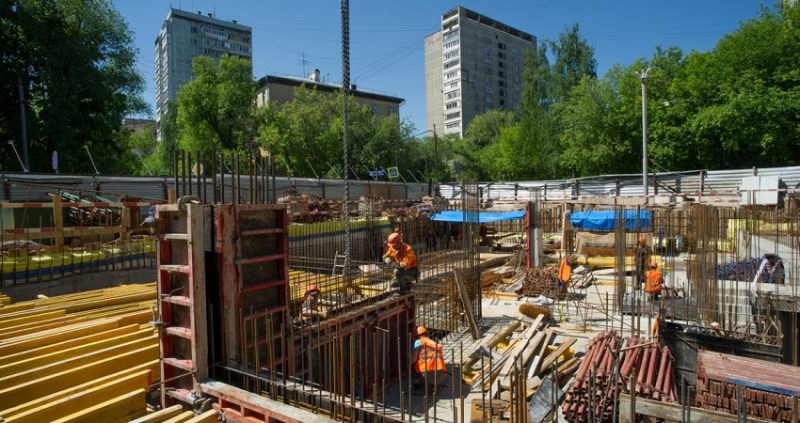 Ход строительства, Май 2018