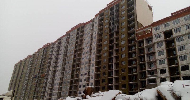 Ход строительства, Февраль 2018