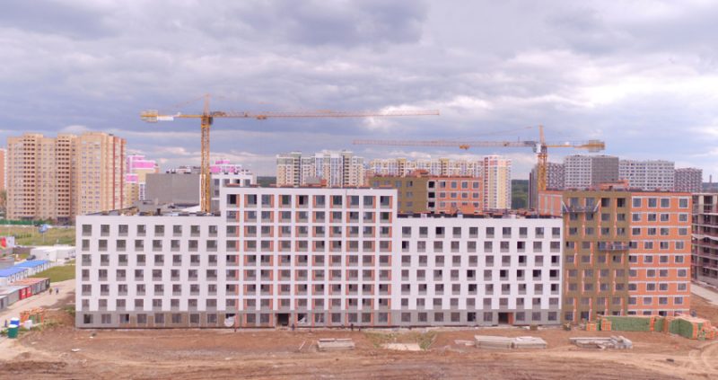 Ход строительства, Июнь 2018