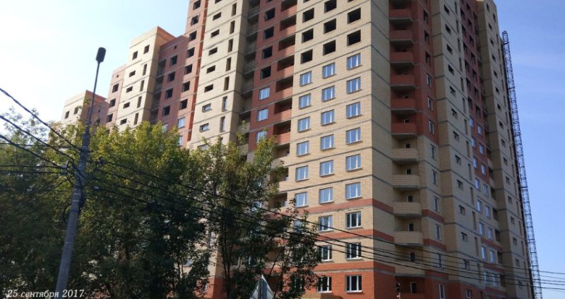 Ход строительства, Сентябрь 2017