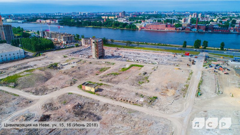 Ход строительства, Июнь 2018