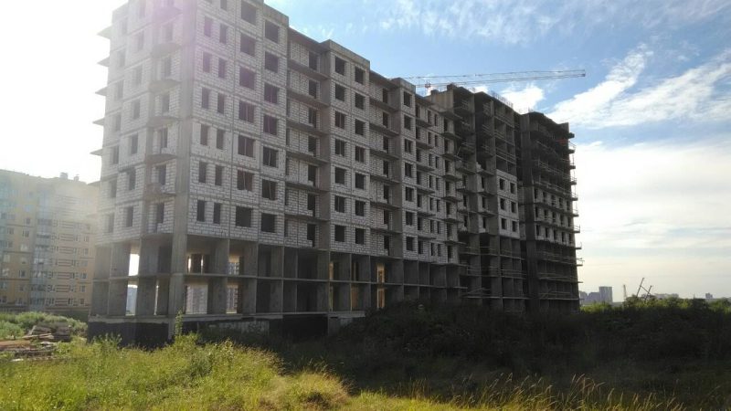 Ход строительства, Июнь 2018