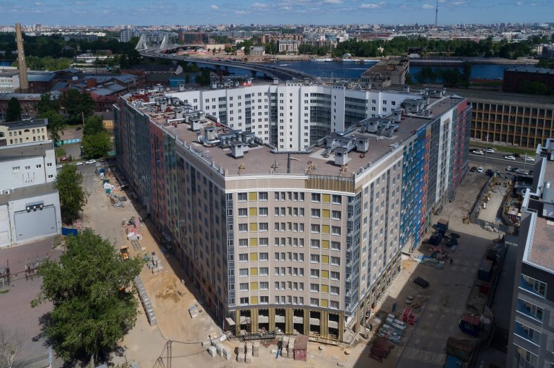 Ход строительства, Июнь 2018