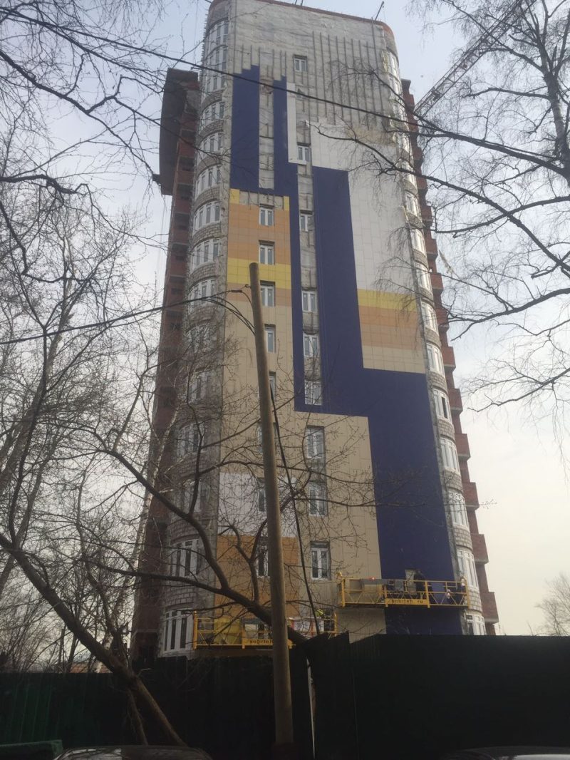 Ход строительства, Май 2018