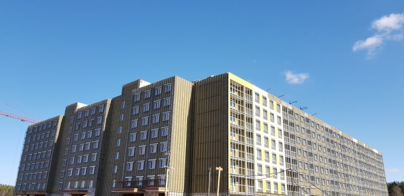 Ход строительства, Апрель 2018