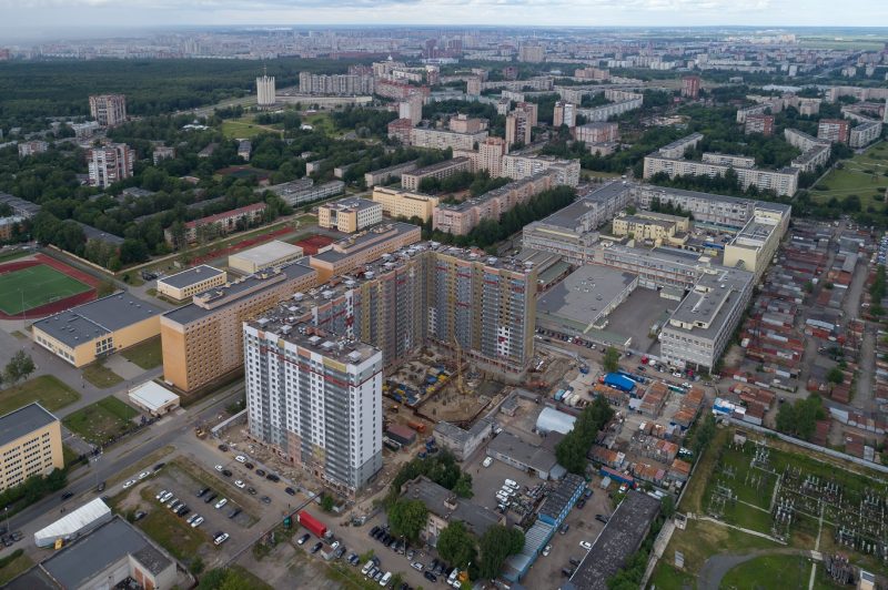 Ход строительства, Июль 2018