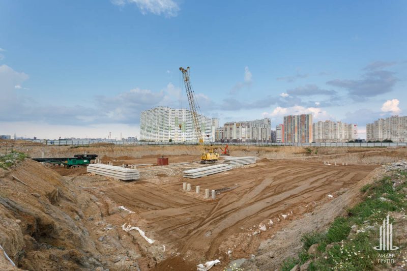 Ход строительства, Июль 2018