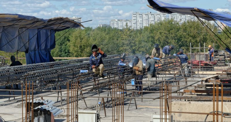Ход строительства, Август 2018