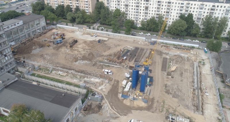 Ход строительства, Июль 2018