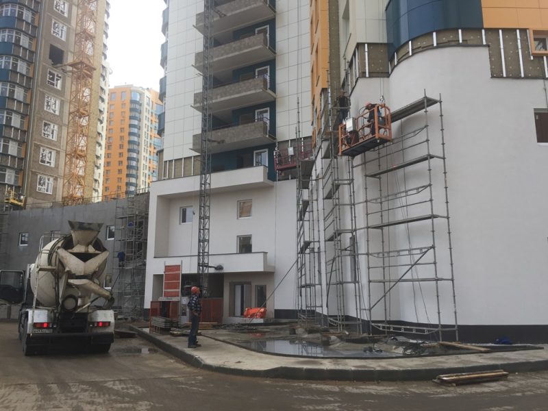 Ход строительства, Август 2018