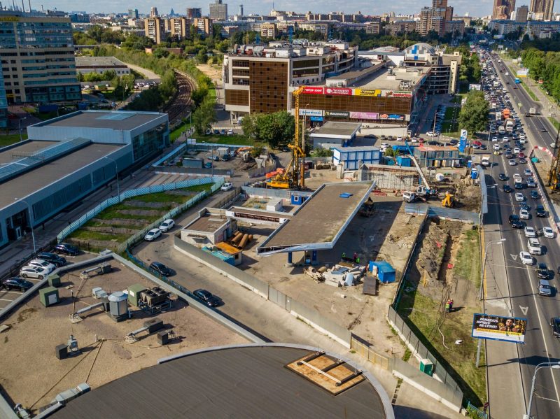 Ход строительства, Август 2018