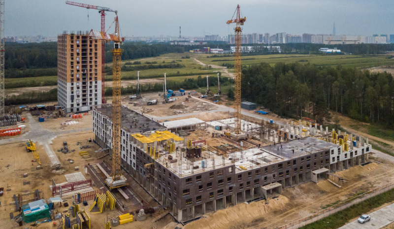Ход строительства, Август 2018